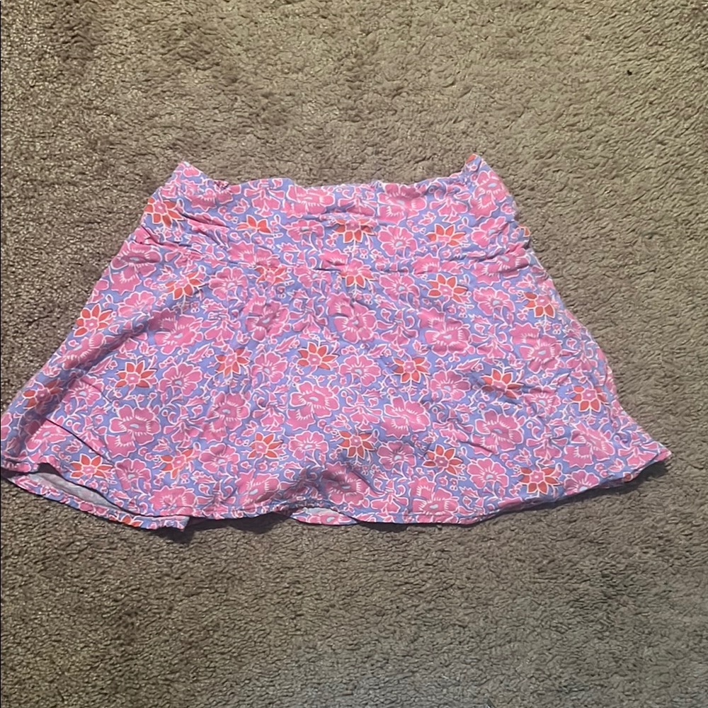 Crew Cuts Floral Pink Skirt